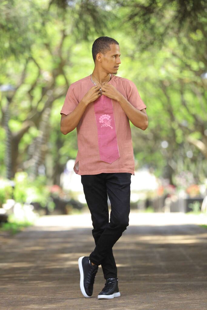 Violet men's top H006