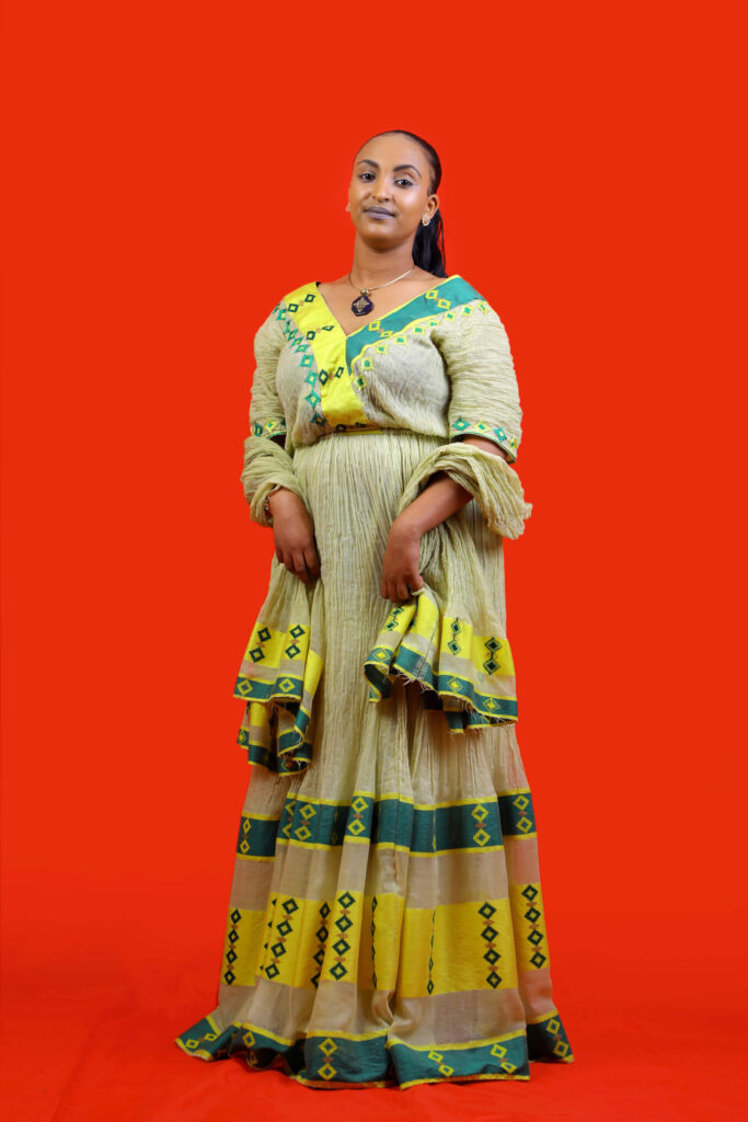 Light green Dress L005