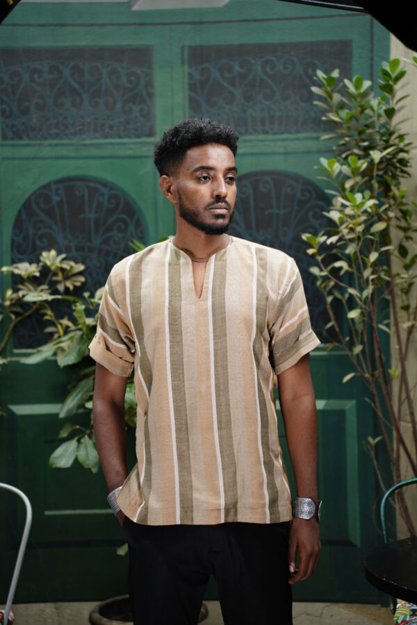 Stripe Men's Top 17ENY-25