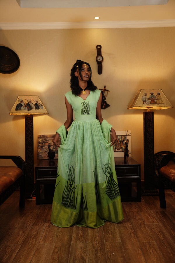 Pale Cyan Ballroom Dress