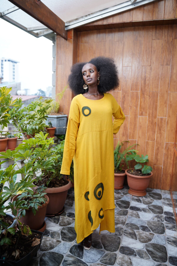 Royal Yellow Maxi Dress