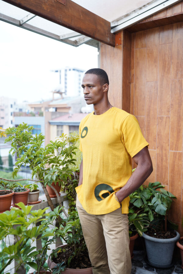 Royal Yellow Men's Top